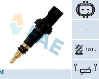 Handler.Part Sensor, coolant temperature FAE 33890 1