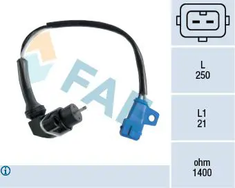 Handler.Part Sensor, crankshaft pulse FAE 79081 1