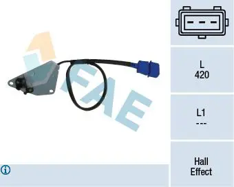 Handler.Part Sensor, camshaft position FAE 79105 1