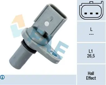 Handler.Part Sensor, camshaft position FAE 79247 1