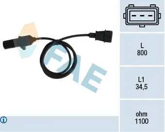 Handler.Part Sensor, crankshaft pulse FAE 79296 1