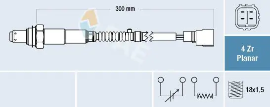 Handler.Part Lambda sensor FAE 77455 1