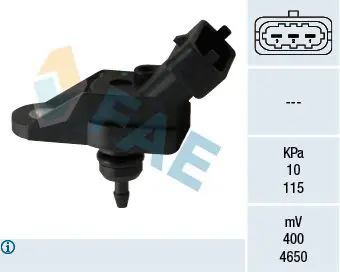 Handler.Part Sensor, intake manifold pressure FAE 15054 1