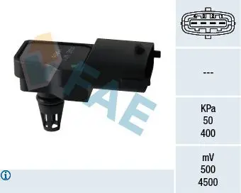 Handler.Part Sensor, intake manifold pressure FAE 15096 1