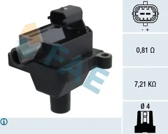 Handler.Part Ignition coil FAE 80313 1