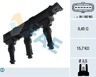 Handler.Part Ignition coil FAE 80259 1