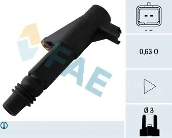 Handler.Part Ignition coil FAE 80309 1