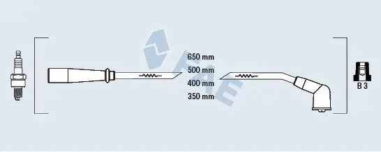 Handler.Part Ignition cable kit FAE 85147 1