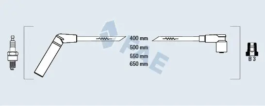 Handler.Part Ignition cable kit FAE 85379 1