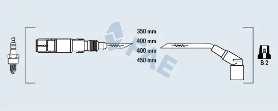 Handler.Part Ignition cable kit FAE 85955 1