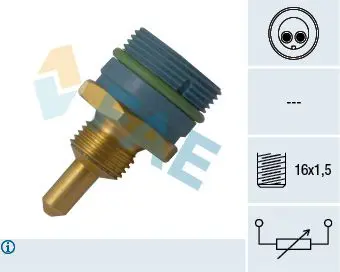 Handler.Part Sensor, coolant temperature FAE 33900 1