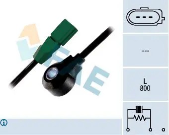 Handler.Part Knock sensor FAE 60192 1