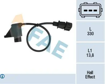 Handler.Part Sensor, camshaft position FAE 79234 1