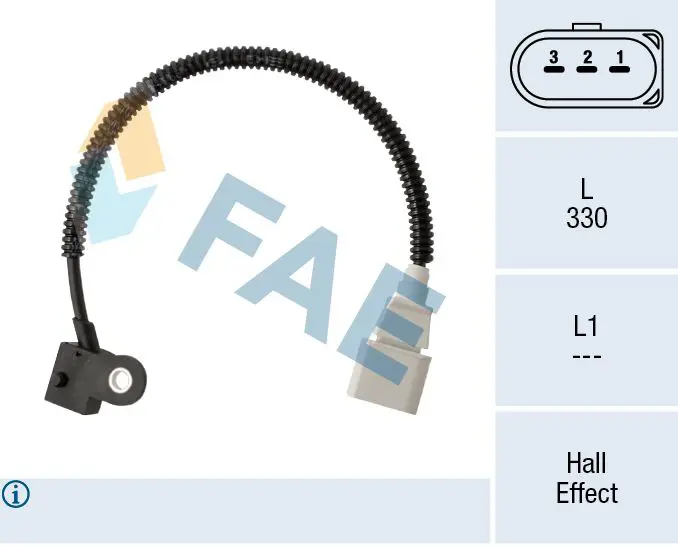 Handler.Part Sensor, camshaft position FAE 79331 1