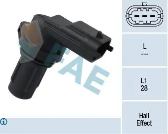 Handler.Part Sensor, camshaft position FAE 79349 1