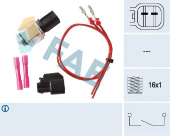 Handler.Part Switch, reverse light FAE 40598 1