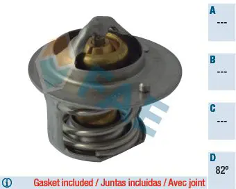 Handler.Part Thermostat, coolant FAE 5310082 1