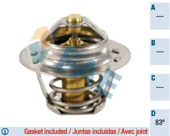 Handler.Part Thermostat, coolant FAE 5205083 1