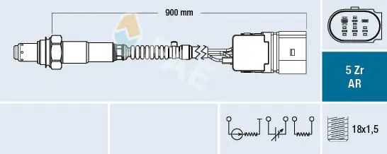 Handler.Part Lambda sensor FAE 75359 1