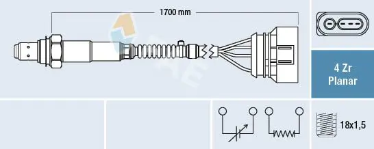 Handler.Part Lambda sensor FAE 77903 1