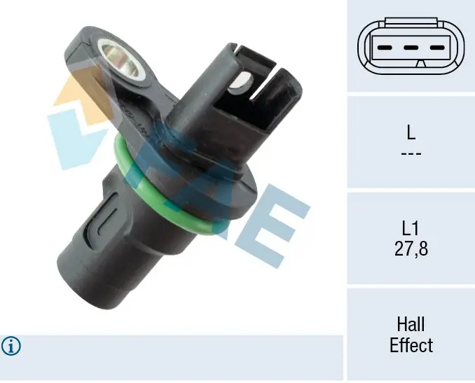 Handler.Part Sensor, crankshaft pulse FAE 79382 1