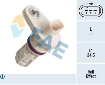 Handler.Part Sensor, crankshaft pulse FAE 79395 1