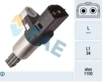 Handler.Part Sensor, wheel speed FAE 78204 1