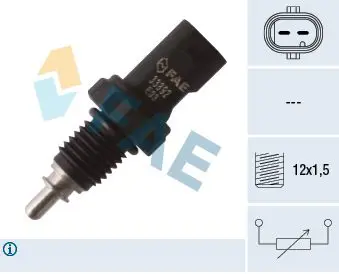 Handler.Part Coolant temperature sensor FAE 33892 1