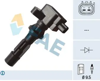 Handler.Part Ignition coil FAE 80230 1