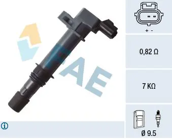 Handler.Part Ignition coil FAE 80345 1