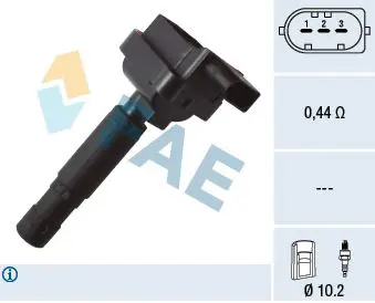 Handler.Part Ignition coil FAE 80292 1