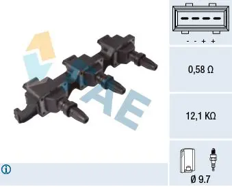 Handler.Part Ignition coil FAE 80374 1