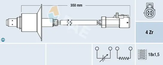 Handler.Part Lambda sensor FAE 77577 1