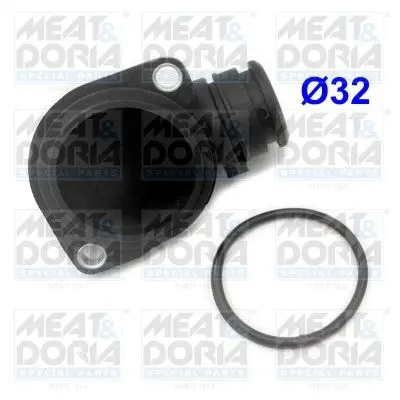 Handler.Part Coolant flange MEAT & DORIA 93116 1