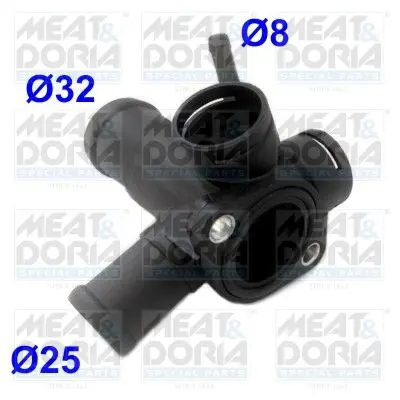 Handler.Part Coolant flange MEAT & DORIA 93125 1