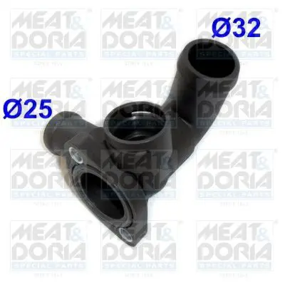 Handler.Part Coolant flange MEAT & DORIA 93144 1