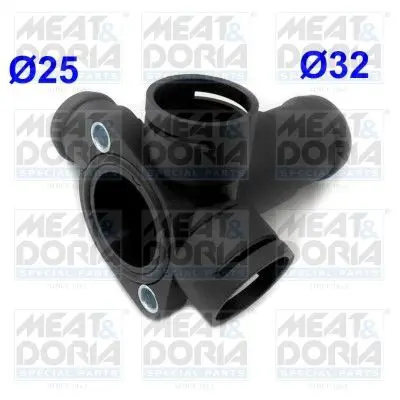 Handler.Part Coolant flange MEAT & DORIA 93145 1