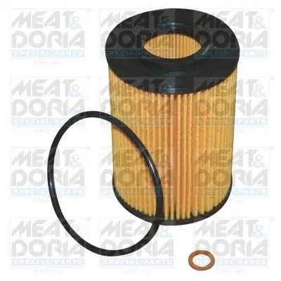 Handler.Part Oil filter MEAT & DORIA 14115 1