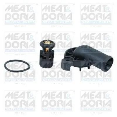 Handler.Part Thermostat, coolant MEAT & DORIA 92605K 1