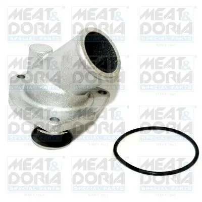 Handler.Part Thermostat, coolant MEAT & DORIA 92087 1