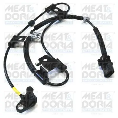 Handler.Part Sensor, wheel speed MEAT & DORIA 90371 1