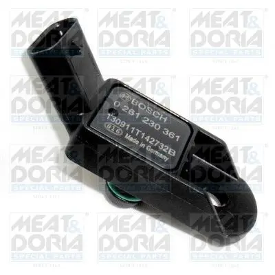 Handler.Part Sensor, intake manifold pressure MEAT & DORIA 82537 1