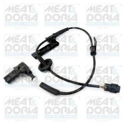 Handler.Part Sensor, wheel speed MEAT & DORIA 90418 1