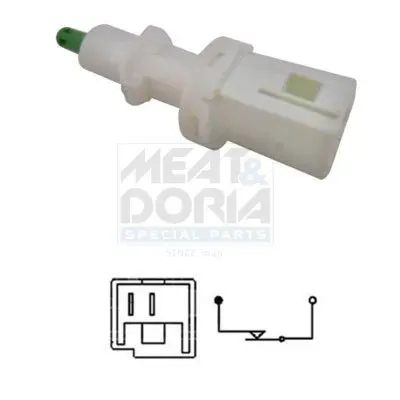 Handler.Part Brake light switch MEAT & DORIA 35011 1