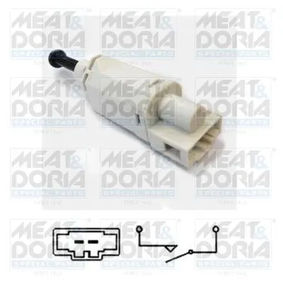 Handler.Part Brake light switch MEAT & DORIA 35036 1