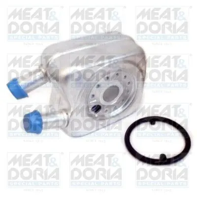 Handler.Part Oil cooler, engine oil MEAT & DORIA 95001 1