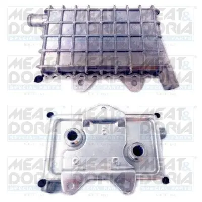 Handler.Part Oil cooler, engine oil MEAT & DORIA 95021 1