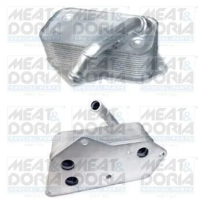 Handler.Part Oil cooler, engine oil MEAT & DORIA 95029 1