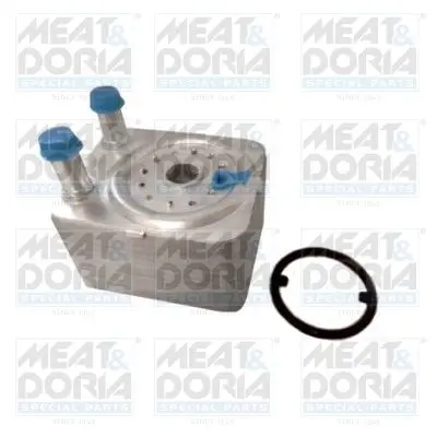 Handler.Part Oil cooler, engine oil MEAT & DORIA 95006 1