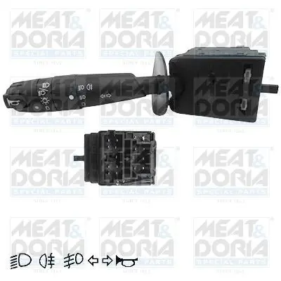 Handler.Part Steering column switch MEAT & DORIA 23058 1